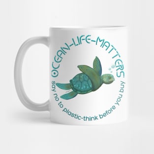 Ocean Life Matters Mug